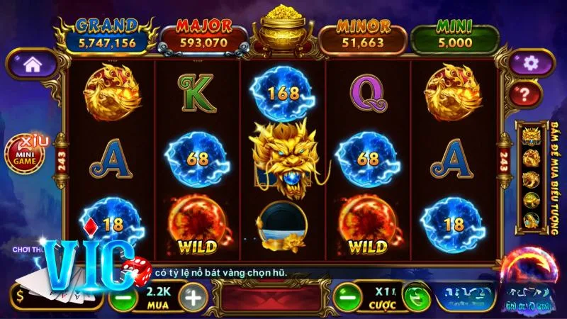 Giới thiệu slot game Kho Báu Tứ Linh tại cổng game