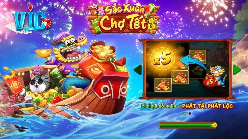 Sắc Xuân Chợ Tết VicClub| Săn Hũ Liền Tay, Rước Lộc Về Nhà